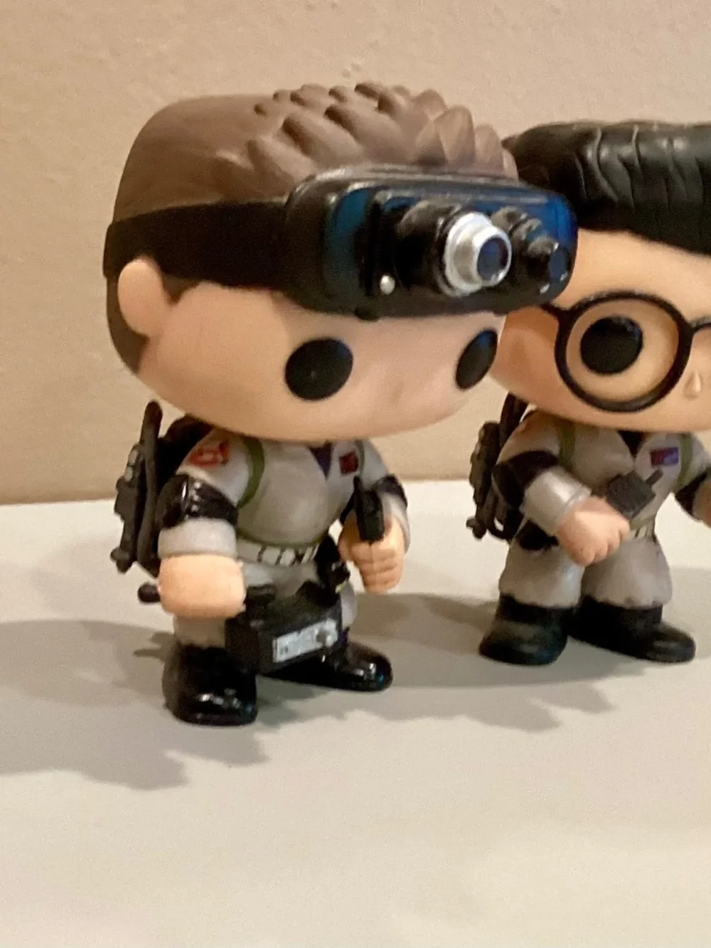 Lot of 2 FUNKO Pop Movies Ghostbusters Raymond Stantz #105 & Egon Spengler #106